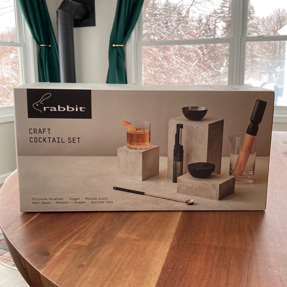 Rabbit Craft Cocktail Set new in box